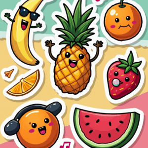 General Purpose Stickers -  Sheet v83